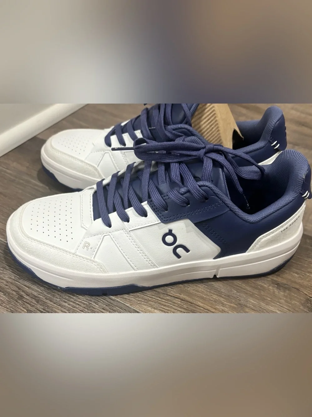NIB On Cloud Running The Roger Clubhouse White Acai Men’s 7.5 Women’s 9 Tennis - Picture 5 of 13